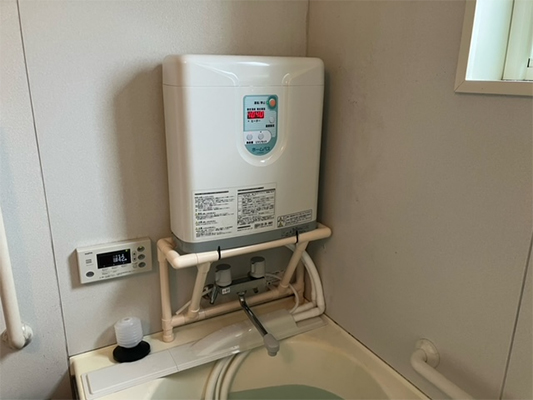 アングル使用 ホームバス BHS-02BP2 施工事例