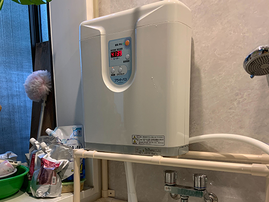 アングル使用 ホームバス BHS-02BP2 施工事例