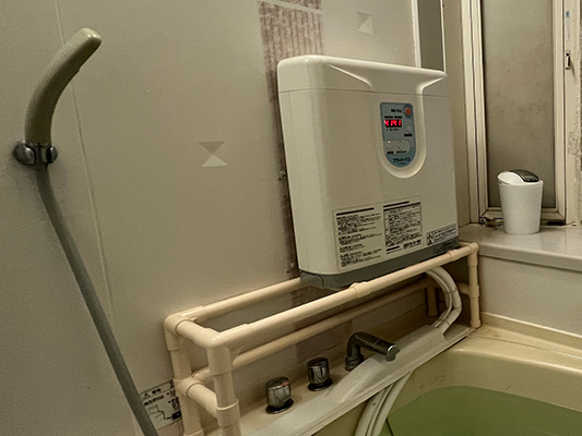 アングル使用 ホームバス BHS-02BP2 施工事例