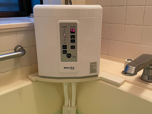 コーナー設置 コロナホーム Lc CKL-200S 施工事例
